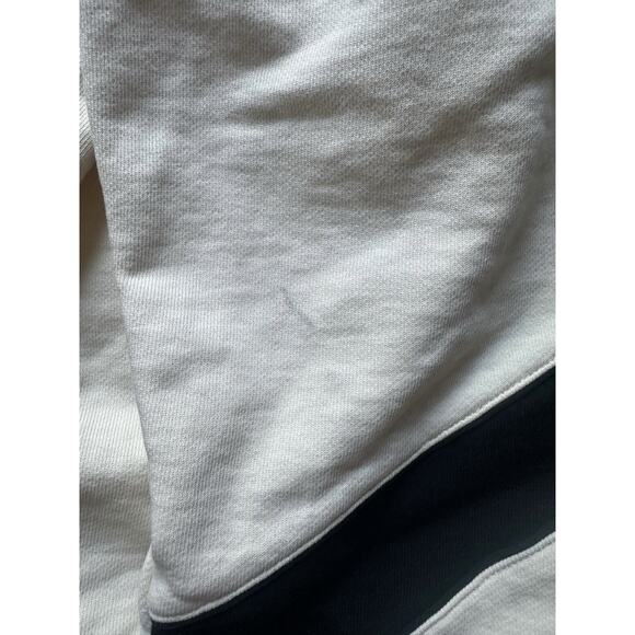Mens White Nike Big Swoosh Sweat Pants - Picture 3 of 3